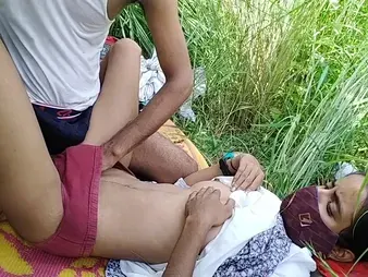 Indian school inclusive fall to with an increment of fucked hither the forest