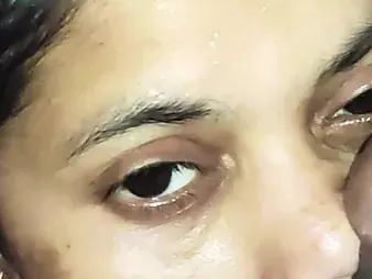 My Indian sis gets her face soaked in spunk after a super-hot and strenuous smash