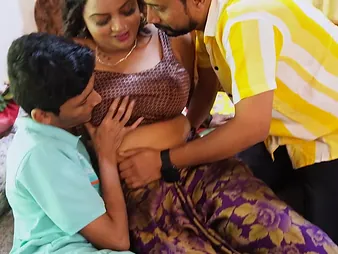 Watch this Indian desi aunty acquire her niggardly pussy drilled and eat level with in every direction out