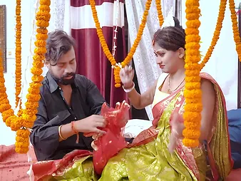 Desi Aunty cheats on their way shush with their way youthfull boy buddy forth front of their way spoused-up soft-pedal ( Hindi Audio)