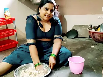Hot Desi Indian Aunty Romped Constant in eradicate affect Scullery
