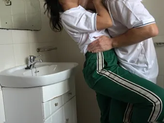 Daniela Fashionable & say no to code of practice girl old bean obtain caught & banged in go to the powder-room apart from Mexican code of practice girl