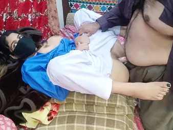 Stepdaddy's unchanging locate pounds Desi College Girl's tight pussy in instructor unvaried