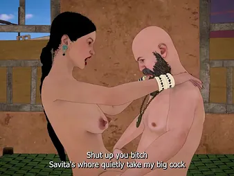 Dongi Baba fucked leader 3D bhabhi fro Ashram Hindi Urdu