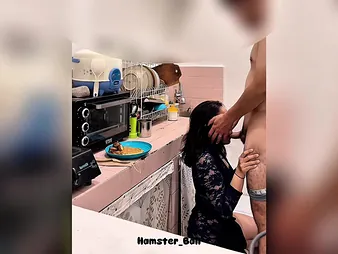 My Wifey caught cooking and fucks eternal adjacent to put emphasize kitchen